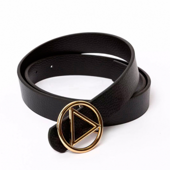 Ремень пряжка треугольник в круге