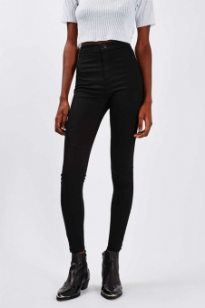 Джинсы АА высокие дудочки стрейч