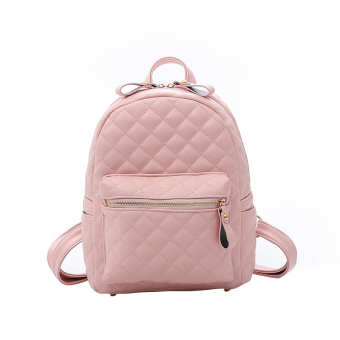 Рюкзак кожзам просточен ромбами