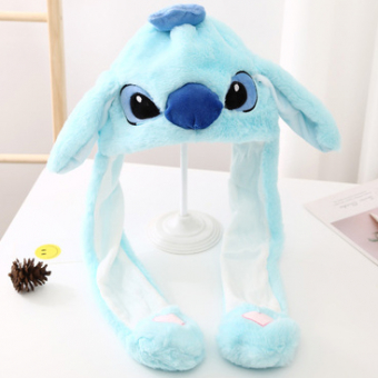 Шапка с двигающимися ушками - Ститч