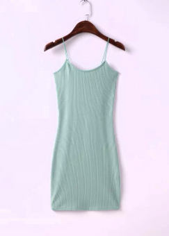 Платье мини тонкие лямки шнурки