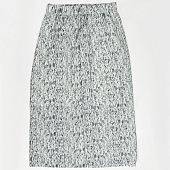 Картинка Юбка легкая миди шифон принт - серые хаотичные полосы от магазина LonnaMag