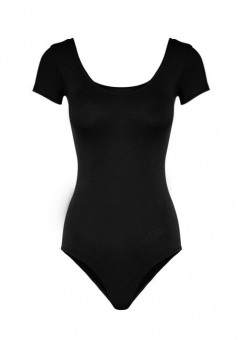 Боди АА короткий рукав U-вырез