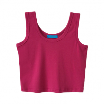 Топ майка короткая базовая 2021