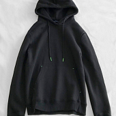 Картинка Толстовка с контрастными шнурками на флисе от магазина LonnaMag