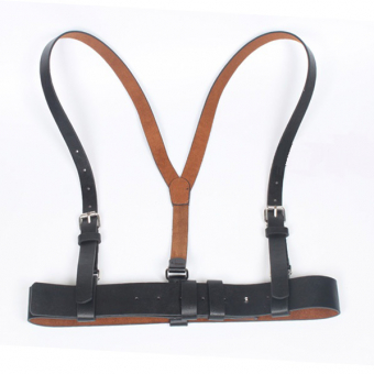 Портупея как подтяжки крепление 2 кольца и фиксатор