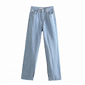 Картинка Джинсы Peaofblrd широкие разрез с внутренней стороны от магазина LonnaMag