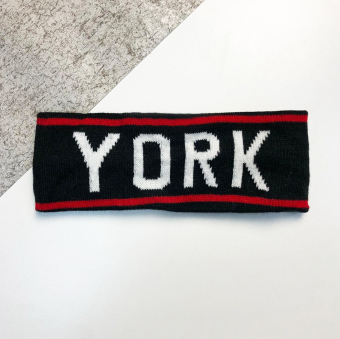 Повязка вязаная на голову YORK