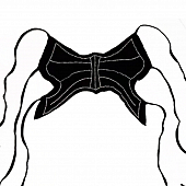 Картинка Топ мини на завязках контур из страз АВ от магазина LonnaMag