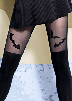 Колготки Enjoy Cat (Gulia) имитация гольфин, узор 