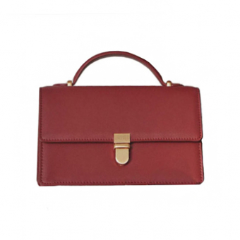 Прямоугольная сумка мини сэтчел с ручкой и ремнем