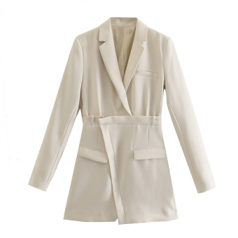 Платье мини как комплект пиджак + юбка