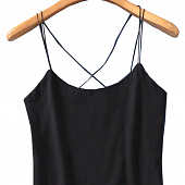 Картинка Топ тонкие лямки-резинки кружевная спина от магазина LonnaMag