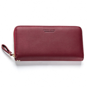 Кошелек длинный на молнии гладкая эко кожа  FOREVER YOUNG