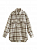 Картинка Рубашка куртка теплая 2 кармана на груди принт клетка от магазина LonnaMag