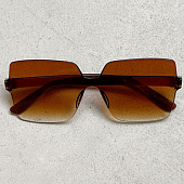 картинка Очки пластиковые цельные оправа и линзы квадратные от магазина LonnaMag