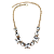 картинка Колье болшие кристаллы квадрат круг капля от магазина LonnaMag