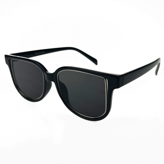 Очки пластик оправа окантовка проволокой вокруг линзы