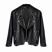 Картинка Куртка кожзам 2 молнии по бокам от магазина LonnaMag