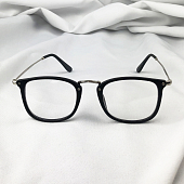 картинка Очки без диоптрий тонкая пластик оправа 4 винтика - матовые от магазина LonnaMag