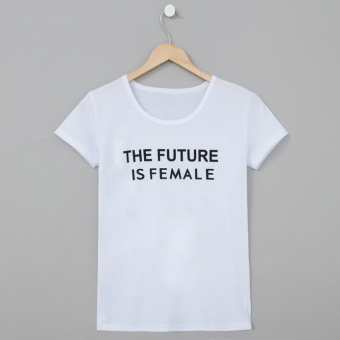 Футболка надпись THE FUTURE IS FEMALE