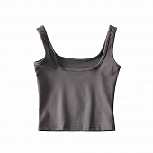 Картинка Топ эластичный U-образный вырез  от магазина LonnaMag