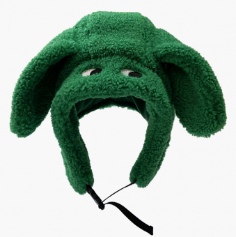 Шапка плюшевая мультяшная собака