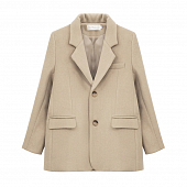 Картинка Пиджак пальто бежевый шерсть от магазина LonnaMag
