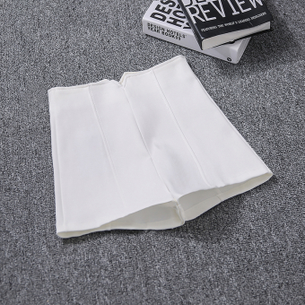 Шорты завышенная талия V поясе