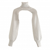 Картинка Трикотажные нарукавники с горловиной воротом от магазина LonnaMag