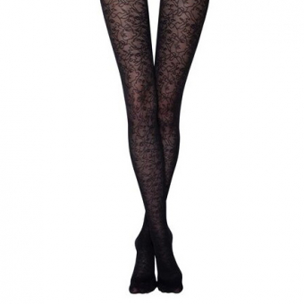 Колготки с фантазийным рисунком 
