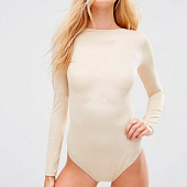 Картинка Боди АА длинный рукав закрытая грудь от магазина LonnaMag