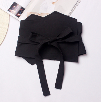 Пояс широкий тканевый