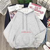 Картинка Толстовка карман кенгуру на флисе simplicity от магазина LonnaMag