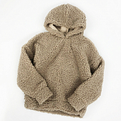 Картинка Худи толстовка зимняя теплая кудрявый плюш от магазина LonnaMag