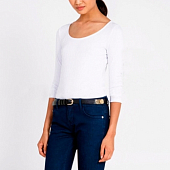 Картинка Боди АА рукав 3/4 открытая грудь от магазина LonnaMag