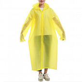 Картинка Дождевик однотонный матовые белые кнопки от магазина LonnaMag