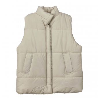 Жилет дутый на молнии 2 кармана ворот стойка