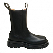 картинка Ботинки высокие с резинкой в стиле bottega veneta от магазина LonnaMag