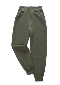 Штаны бананы восокая талия низ на резинках