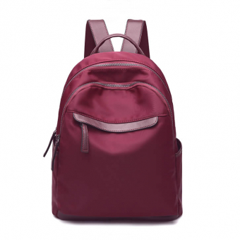 Рюкзак из ткани со вставками из кожзама