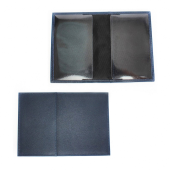 Обложка для паспорта гладкая натуральная кожа