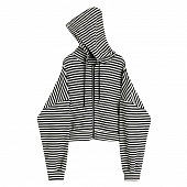 Картинка Худи в полоску на молнии с карманами от магазина LonnaMag