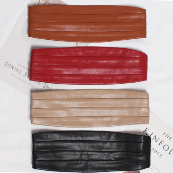 Пояс горизонтальные швы 4 слоя сзади застежка на резинке