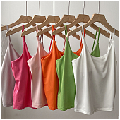 Картинка Майка топ эластичный подклад на резинке на груди от магазина LonnaMag