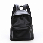 картинка Рюкзак классический кожзам с круглыми язычками на молниях от магазина LonnaMag