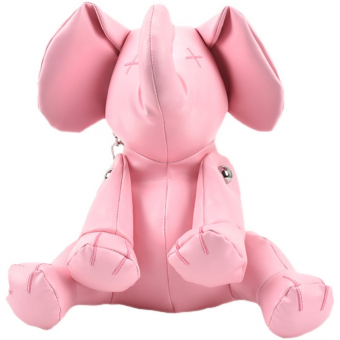 Сумка рюкзак розовый слоник