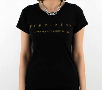 Футболка приталенная Happiness