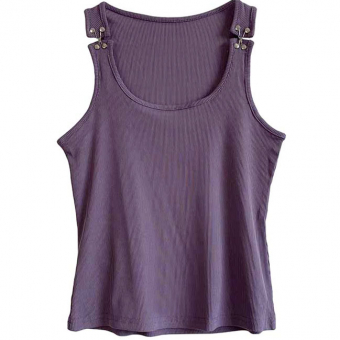 Майка стрейч лямки на крупных крючках