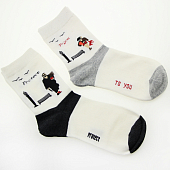 картинка Носки набор 2 шт "Свидание" от магазина LonnaMag